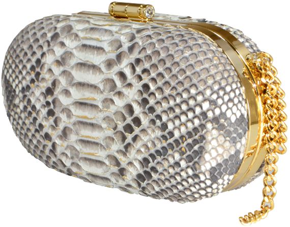 10101 Bolsa Píton Dourado