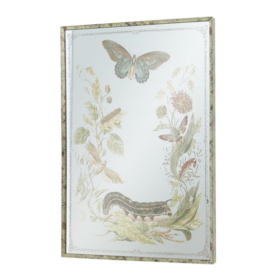 11407 Quadro Espelhado Borboleta
