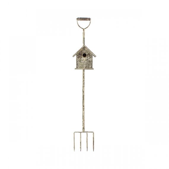 63015 Casa de Pássaro com Suporte de Garfo Pequeno