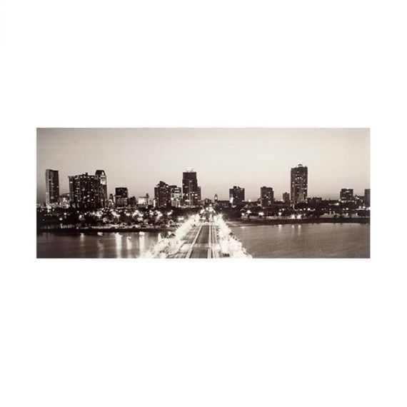 12495 TELA IMPRESSA - COM LED PONTE PB - FULLWAY - 60x150x4cm