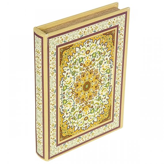 11254 PORTA JOIAS AMARELO - TAPETE - OLDWAY 27X19X4 CM