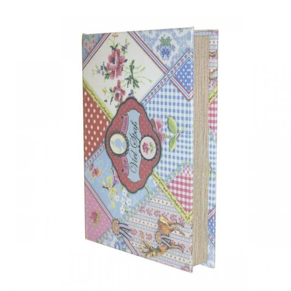 11246 PORTA JOIAS PATCHWORK OLDWAY 27X19,5X3,8 CM