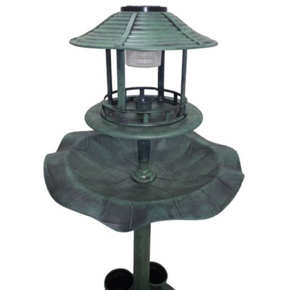 103011 Comedouro Com Luz 2 Andares Verde