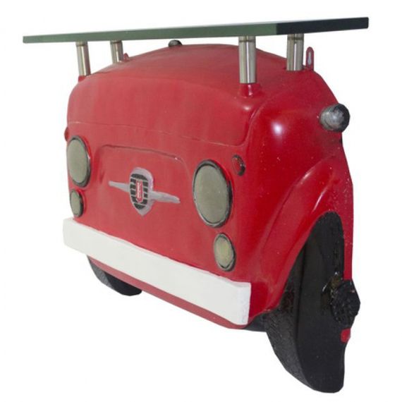 65105 Mesa Frente Fiat 500 Vermelho
