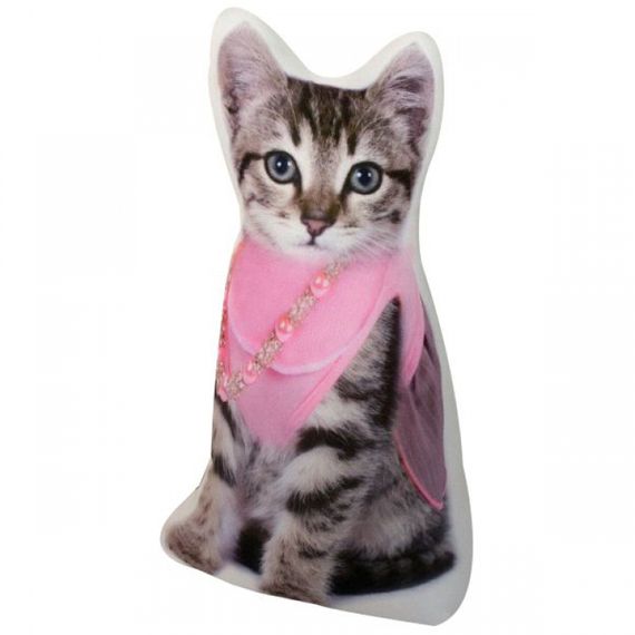 115013 Peso Para Porta Gato Lenço Rosa