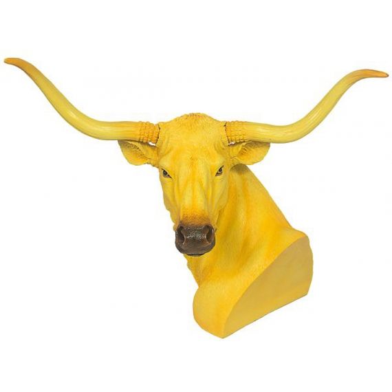100017 Busto de Touro Yellow Design