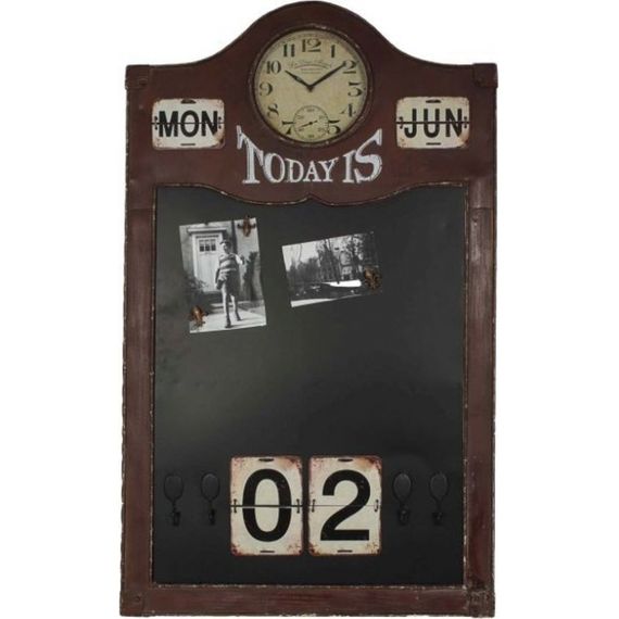 43120 QUADRO NEGRO/CALENDAR/REL ANTIQUE