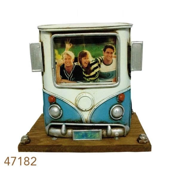 47182 Porta Caneta Frente Kombi com Porta Retrato