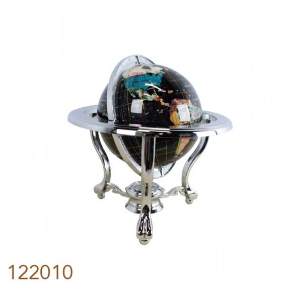 122010 Globo Tripe Black Silver Mini D=15