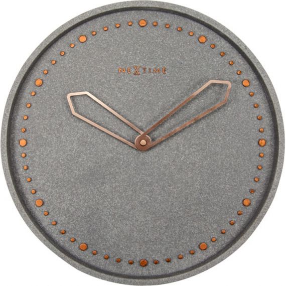 153026 RELOGIO PAREDE CROSS GREY NEXTIME D=35cm