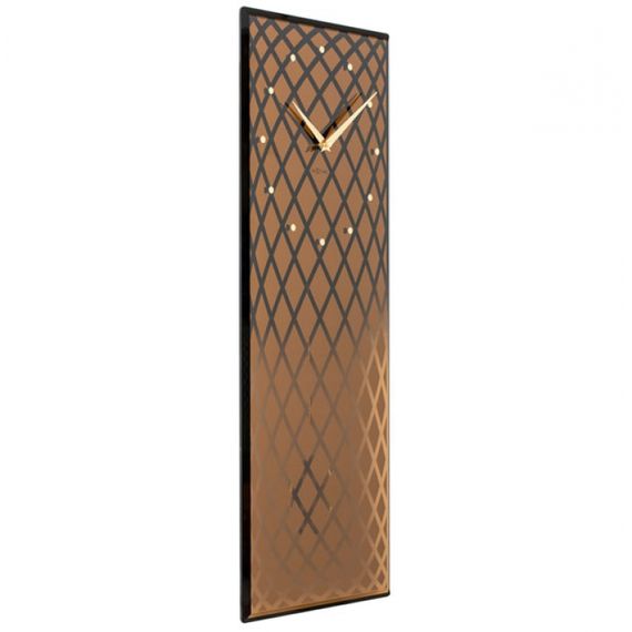 153042 Relógio Parede Retangular Copper Nextime