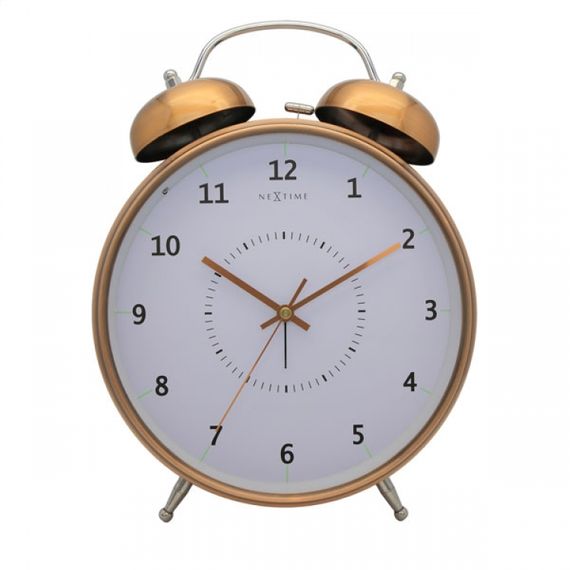 153063 Relógio Mesa Despertador Copper Nextime