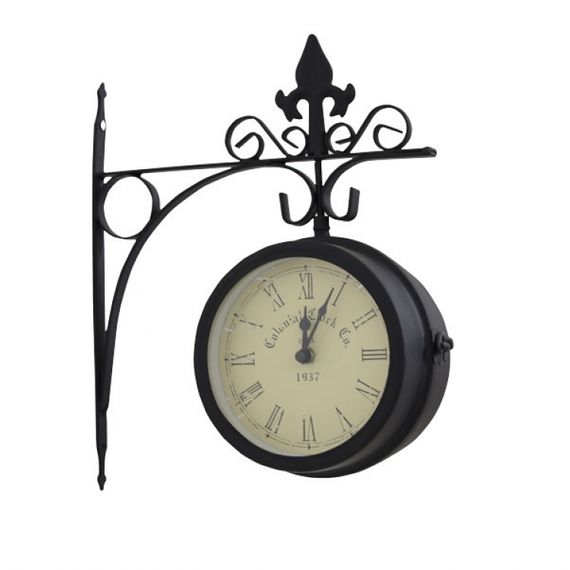 77015 Relógio Estação Colonial Clock