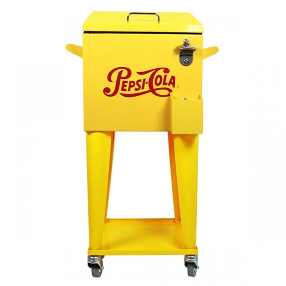 68015 Cooler Rodizio Amarelo
