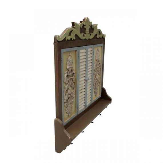 63025 Espelho Janela Veneziana Com Ganchos