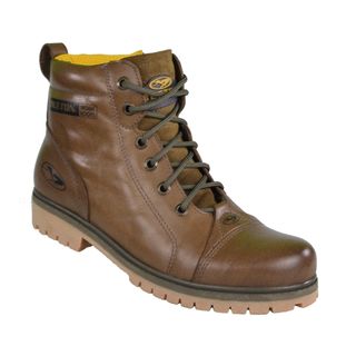 Bota Coturno Couro Beeton Masculina Strong 411 Solado de Borracha - Ziper