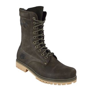 Bota Coturno Couro Beeton Masculina Strong 417 Solado de Borracha