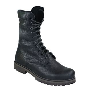 Bota Coturno Couro Beeton Masculina Strong 417 Solado de Borracha
