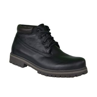 Bota Coturno Couro Beeton Masculina Yellow Boot Chukka Strong 415 Solado de Borracha