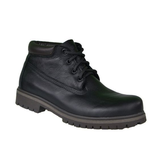 Bota Coturno Couro Beeton Masculina Yellow Boot Chukka Strong 415 Solado de Borracha