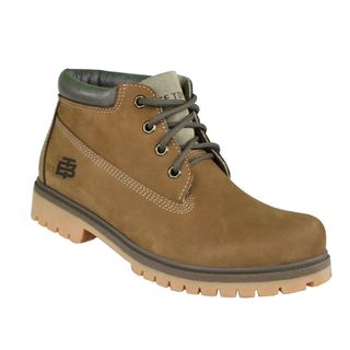Bota Coturno Couro Beeton Masculina Yellow Boot Chukka Strong 415 Solado de Borracha