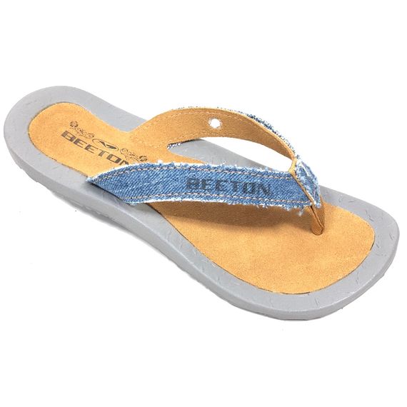 Chinelo Couro Camurça Feminino Beeton Canay 02
