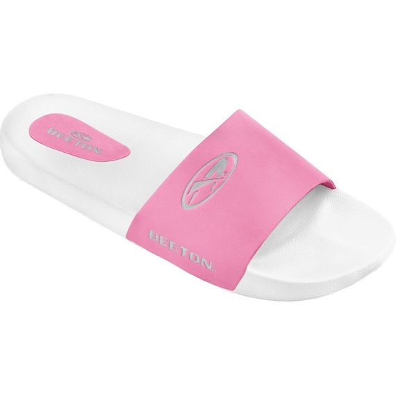 Chinelo Couro Feminino Beeton Slide F 01