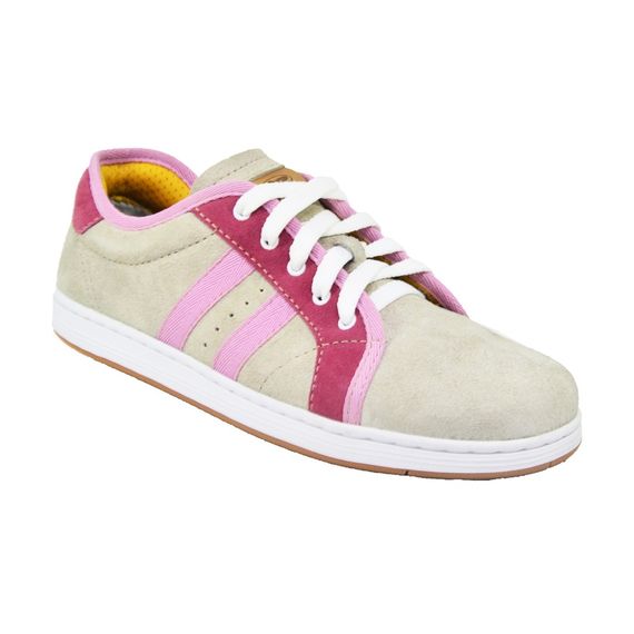 Tênis Couro Camurça Feminino Beeton Beets 109C