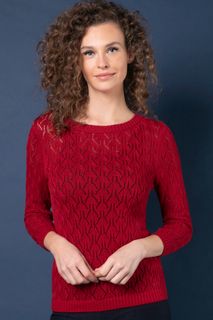 Blusa Tricô Renda Manga 3/4 | Bi395