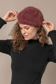 Boina Tricô Aspecto Plumas | Ti017