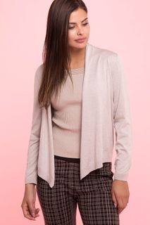 Cardigan Tricô Pontas Lã Merino | Ci194