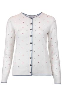 Cardigan Tricô Poá Multicolor | Cv391