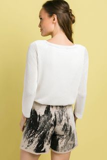 Short Tricô Jacquard Sky | Pv051