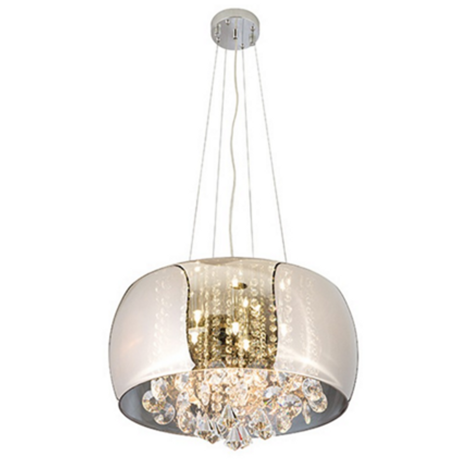 Pendente Plafon Aglaia Champagne Com Cristais Champagne Boutique Pendente Plafon Aglaia Champagne Com Cristais Champagne Boutique