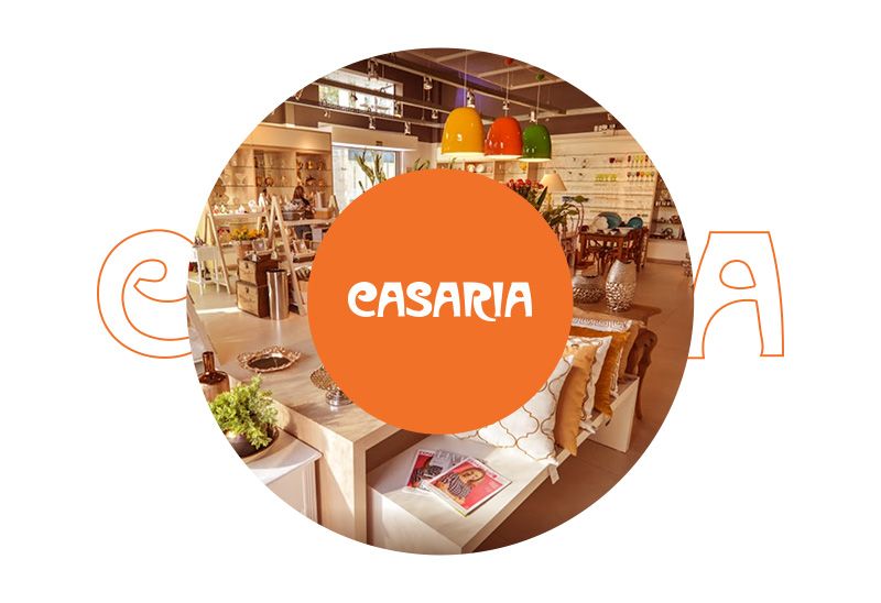 Casaria. Sua casa diferente das outras