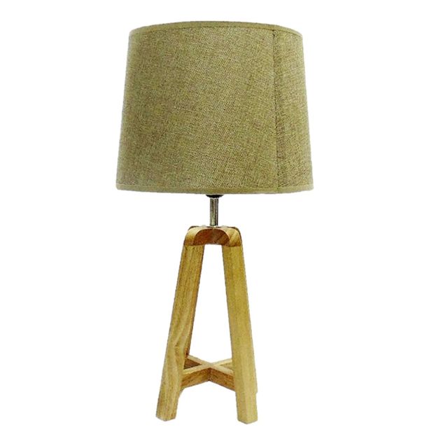 Abajur de Metal Bege 40 x 26 x 49 cm