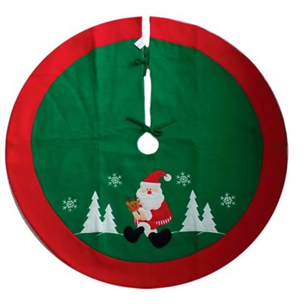 Saia de Arvore Papai Noel 90cm