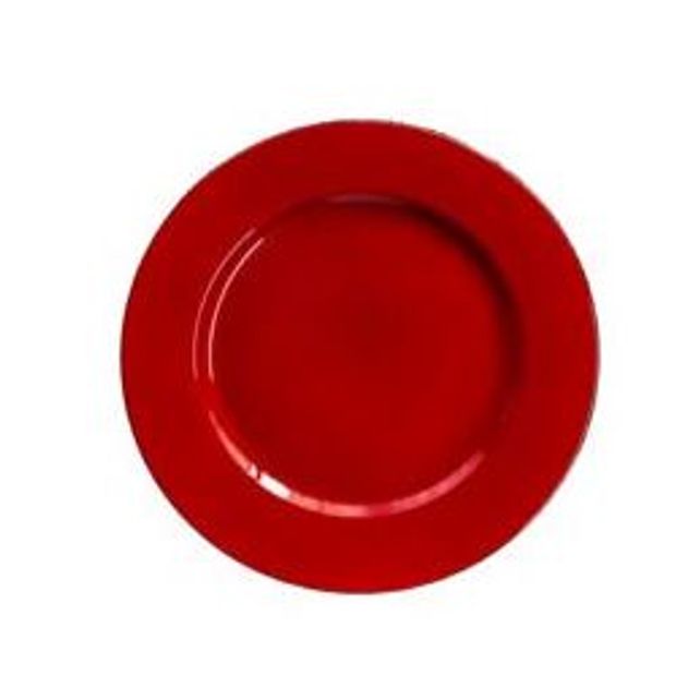 Sousplast 33 cm Red Vermelho - SP8166