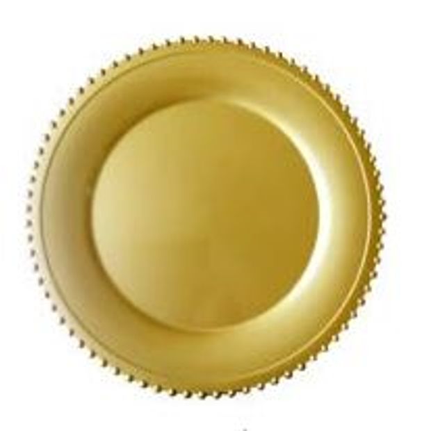 Sousplat 33 cm Red Ouro - sp 8
