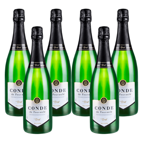 Kit Espumante Conde de Foucauld Brut