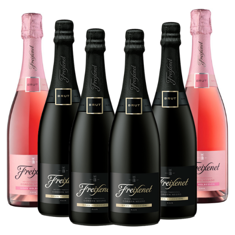 Kit espumante Freixenet Brut