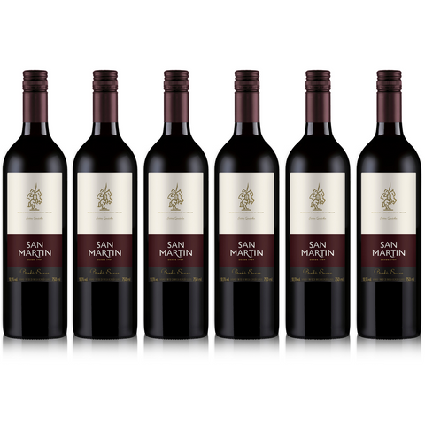 Kit Vinho San Martin Bordo Suave