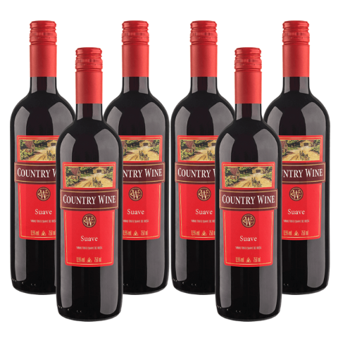 Kit Vinho Tinto Country Wine Suave