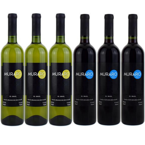 Kit Vinhos Muraro Suaves