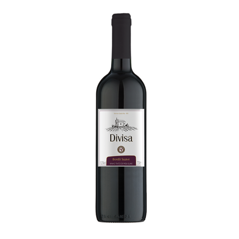 Vinho Tinto Bordô Suave Divisa