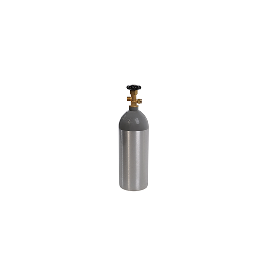 CILINDRO DE FERRO PARA CO2 2,5 KG