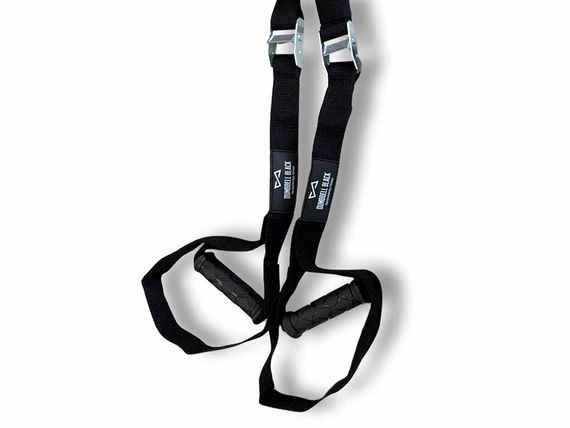 Fita de Suspensão Trx 35Mm Preta - Dumbbell Black