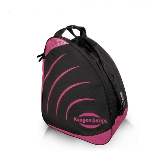 Mochila Kangoo Jumps Cor:preto e Rosa