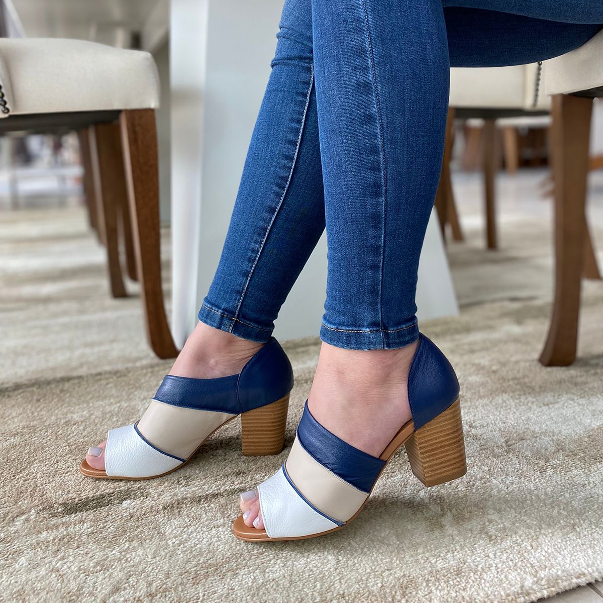 Sapatos femininos em couro, excelente qualidade. | Fino Raro - Site 100%  seguro.