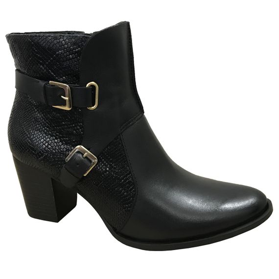 Bota Dina Mirtz Casual Bico Redondo